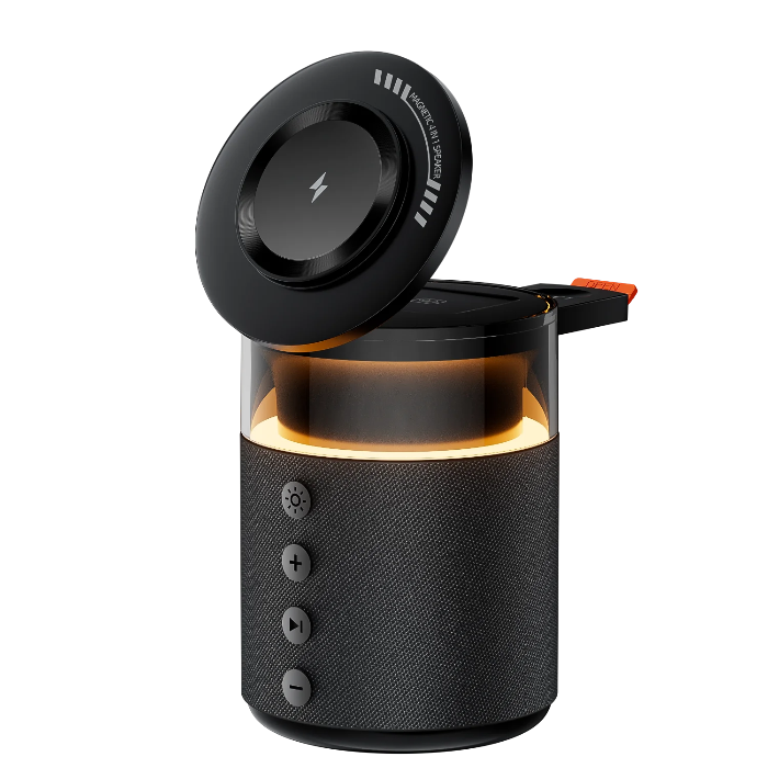 5-in-1 Magnetic Wireless Charger with Speaker
