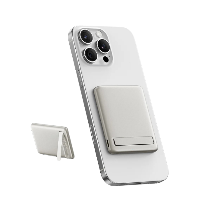 Magnetic Power Bank With Kickstand